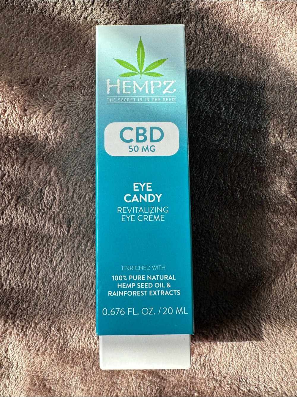 NIB Hempz CBD Eye Candy Revitalizing Eye Crème